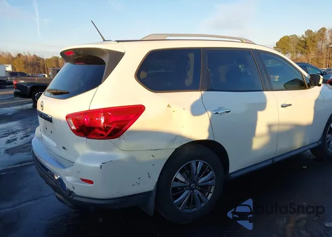 2017 Nissan Pathfinder Sl z USA, uszkodzony, nr VIN 5N1DR2MN8HC605558
